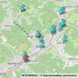 Mappa Via Bachelet, 24021 Bondo BG, Italia (2.37889)