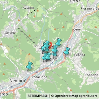 Mappa Via Bachelet, 24021 Bondo BG, Italia (0.98727)