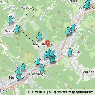 Mappa Via Bachelet, 24021 Bondo BG, Italia (2.471)