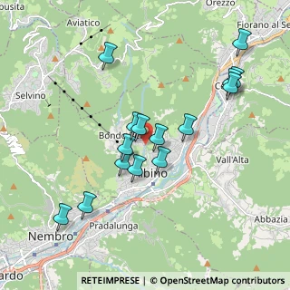 Mappa Via Bachelet, 24021 Bondo BG, Italia (1.84)