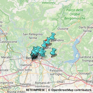 Mappa Via Bachelet, 24021 Bondo BG, Italia (10.745)