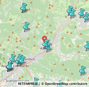 Mappa Via Bachelet, 24021 Bondo BG, Italia (6.377)