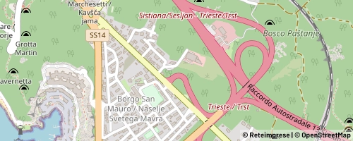 Mappa Duino-Aurisina