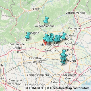 Mappa SP22, 31044 Montebelluna TV, Italia (10.59571)