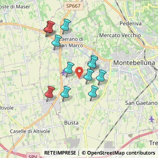 Mappa SP22, 31044 Montebelluna TV, Italia (1.58667)