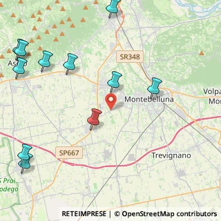 Mappa SP22, 31044 Montebelluna TV, Italia (5.87)