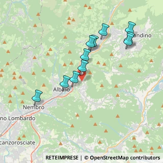 Mappa Via Colle Sfanino, 24021 Albino BG, Italia (3.71364)