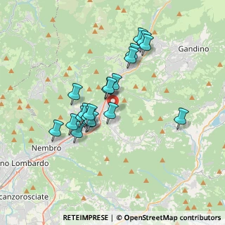 Mappa Via Colle Sfanino, 24021 Albino BG, Italia (3.1135)