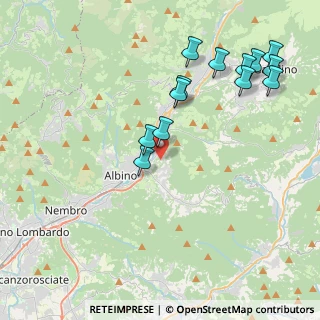 Mappa Via Colle Sfanino, 24021 Albino BG, Italia (4.41692)