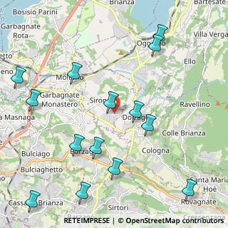 Mappa Via don G. Brambilla, 23844 Sirone LC, Italia (2.59214)