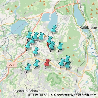 Mappa 23843 Dolzago LC, Italia (3.00118)