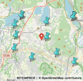 Mappa 23843 Dolzago LC, Italia (5.02917)