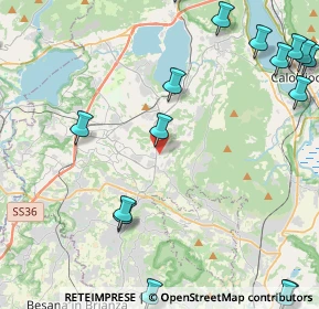 Mappa 23843 Dolzago LC, Italia (6.8545)