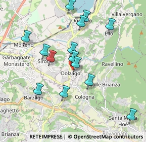 Mappa 23843 Dolzago LC, Italia (1.90071)
