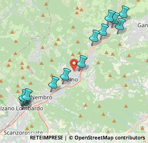 Mappa Via S. Alessandro, 24021 Albino BG, Italia (4.92846)