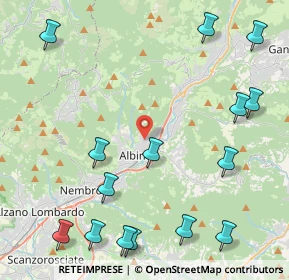 Mappa Via S. Alessandro, 24021 Albino BG, Italia (5.63667)