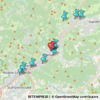 Mappa Via San Alessandro, 24021 Albino BG, Italia (3.78545)