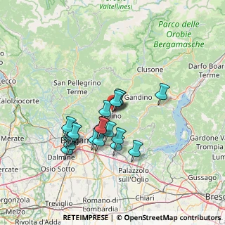 Mappa Via S. Alessandro, 24021 Albino BG, Italia (11.9565)