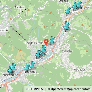 Mappa Via San Alessandro, 24021 Albino BG, Italia (2.692)