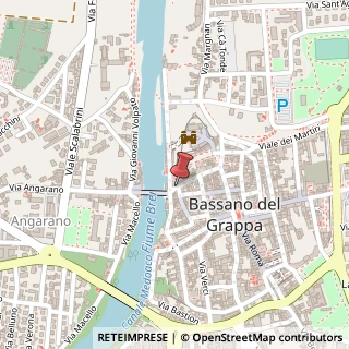 Mappa Via B. Gamba, 3, 36061 Bassano del Grappa, Vicenza (Veneto)