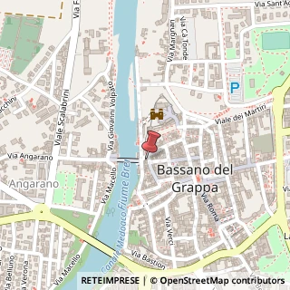Mappa Via B. Gamba, 4, 36061 Bassano del Grappa, Vicenza (Veneto)