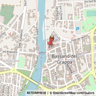 Mappa Piazza Terraglio, 6, 36061 Bassano del Grappa, Vicenza (Veneto)