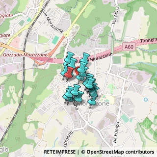 Mappa Via Mameli, 21040 Morazzone VA, Italia (0.23846)