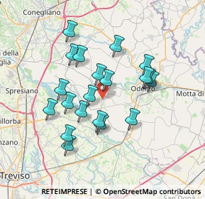 Mappa Via Ingeniere Giuseppe Taliercio, 31024 Ormelle TV, Italia (6.276)