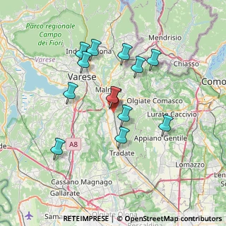 Mappa Via Venezia, 21040 Vedano Olona VA, Italia (6.37077)