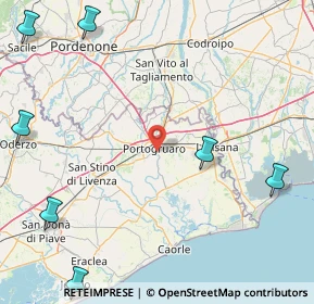 Mappa Via Toscana, 30026 Portogruaro VE, Italia (35.03167)