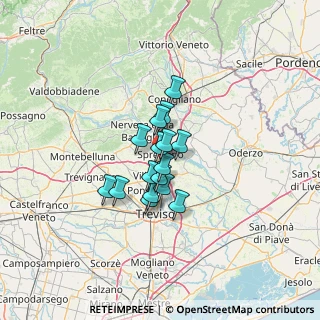 Mappa Via Padania Industriale, 31027 Spresiano TV, Italia (7.99625)