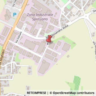 Mappa Via Luigi Galvani, 22, 31027 Spresiano, Treviso (Veneto)