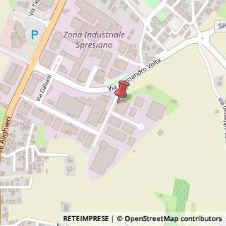 Mappa Via Padania Industriale, 1, 31027 Spresiano, Treviso (Veneto)