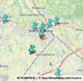 Mappa Via B. Marcello, 31044 Montebelluna TV, Italia (1.66818)