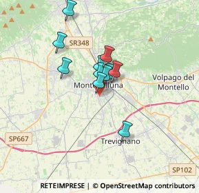 Mappa Via Gian Francesco Malipiero, 31044 Montebelluna TV, Italia (2.39818)