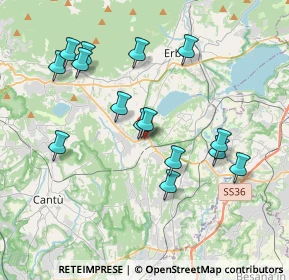 Mappa Via S. Ambrogio, 22040 Alzate Brianza CO, Italia (3.718)