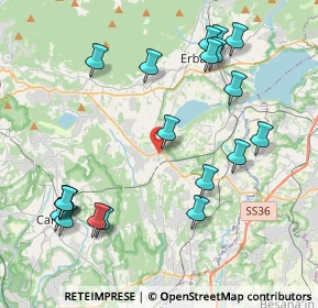 Mappa Via S. Ambrogio, 22040 Alzate Brianza CO, Italia (4.68)