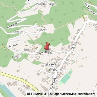 Mappa Via bordogni 26, 36030 Calvene, Vicenza (Veneto)