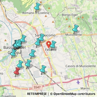 Mappa Via Benacchio, 36060 Romano D'ezzelino VI, Italia (2.50294)