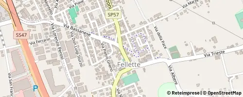 Mappa Romano d'Ezzelino