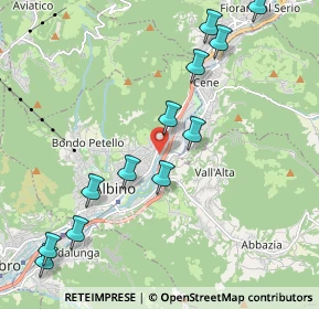 Mappa Via del Maglio, 24021 Albino BG, Italia (2.335)