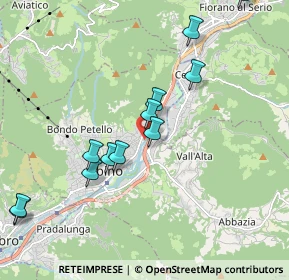 Mappa Via del Maglio, 24021 Albino BG, Italia (2.03417)