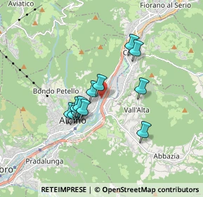 Mappa Via del Maglio, 24021 Albino BG, Italia (1.36833)