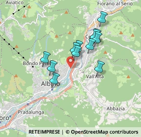 Mappa Via del Maglio, 24021 Albino BG, Italia (1.39333)