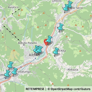 Mappa Via del Maglio, 24021 Albino BG, Italia (2.49545)