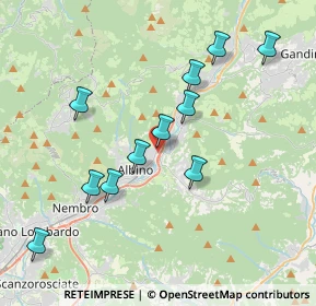 Mappa Via del Maglio, 24021 Albino BG, Italia (3.74727)