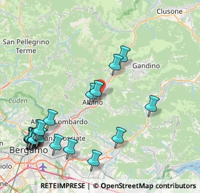 Mappa Via del Maglio, 24021 Albino BG, Italia (10.3665)