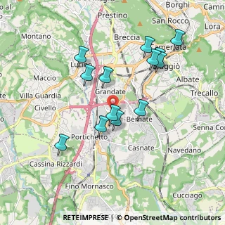 Mappa Via Strada Statale dei Giovi, 22070 Grandate CO, Italia (1.75615)