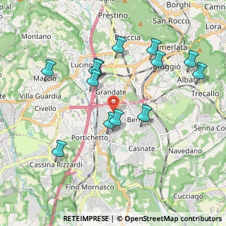 Mappa Via Strada Statale dei Giovi, 22070 Grandate CO, Italia (1.96154)
