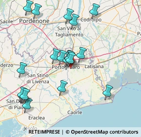 Mappa SP70, 30026 Portogruaro VE, Italia (16.05)